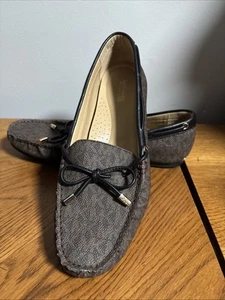 Michael Kors Womens Slip On Shoes Size 8M Black - Picture 1 of 8