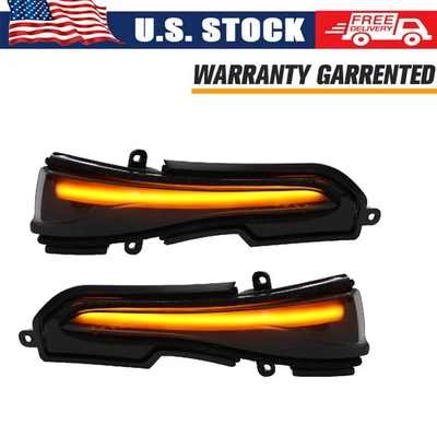 For Infiniti Q50 Q60 Q70 LED Side Mirror Sequential Dynamic Turn Signal KY - Image 1 of 4