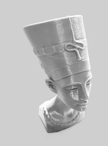 Testa NEFERTITI - Egitto - Stampa realizzata in 3D materiale PLA - altezza 10 cm - Foto 1 di 4