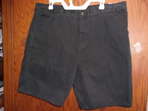 NEW MEN'S NO BOUNDARIES BLACK CARPENTER 9" INSEAM COTTON DENIM SHORTS - Picture 1 of 5