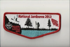Lodge 495 Miami S-? 2013 National Jamboree OA flap - Picture 1 of 1