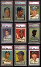 1952 Topps Baseball All-PSA Almost Complete Set 4.5 - VG/EX+ (395 / 407 cards)