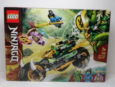 Lego Ninjago 71745 Moto de la jungle de Lloyd - 2021 Boîte scellée mais abîmée - Photo 1/4