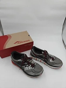 Saucony Redeemer ISO Mens Size 8 Shoes Black Red Running Sneakers - Picture 1 of 11