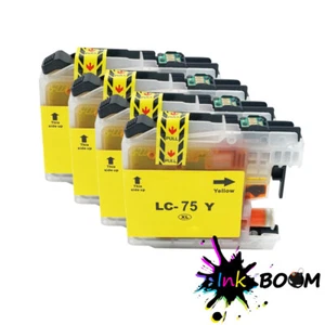 Cartucho de tinta 4Y compatible con Brother LC75 MFC-J810DWN DCP-J540N MFC-J6710CDW - Imagen 1 de 1