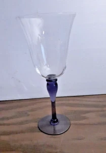 Melody By Block Amethyst Water Goblet 9 1/4" - Picture 1 of 4