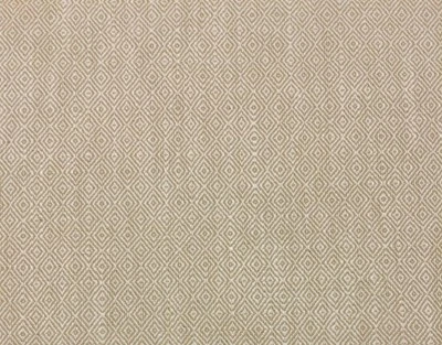 TELA DE LINO DE DISEÑO DE DIAMANTES AVENA AUSTELL BALARD DESIGNS POR YARDA 54"W Foto 1 de 4