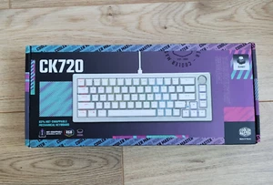 CoolerMaster CK720 65% klawiatura do gier biała - Zdjęcie 1 z 7