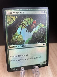 MTG Deadly Recluse FOIL #142/331 Double Masters 2022 Common NM/M - Picture 1 of 1