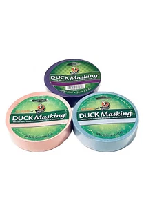 Duck Masking Tape Multi Purpose- Blue, Pink & Purple 30 Yds - Lot of (3) NEW - Picture 1 of 7