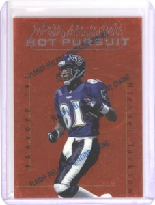 1997 Playoff First and Ten Hot Pursuit #92 Michael Jackson - Picture 1 of 2