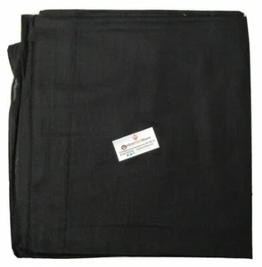 Sikh kaur dupatta chunni singh parna gamcha hajooria khalsa siropa plain black - Picture 1 of 3
