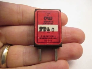 7040 KC kHz FT-243 40 metrów szynka radio kryształ 40m CW vintage testowane - Zdjęcie 1 z 5