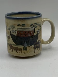 Carol Endres Noah Volkskunst Tasse Otagiri Japan - Bild 1 von 8