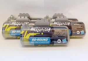 (5 Pack) Nerf Hyper Blaster 50 Round Refill Reload Canister Magazines Balls - Picture 1 of 1