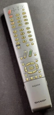 Genuine OEM Sharp Aquos Television Replacement Remote Control GA647WJSA - Image 1 of 4