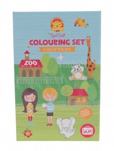 Zoo Malset für Jungen und Mädchen. Tiere Zoo Malbuch Activity Set / - Bild 1 von 5