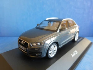 AUDI Q3 2012 DAYTONA GREY SCHUCO 07492 1/43 GRIS METAL DIE CAST MODEL CAR ROAD - Photo 1/1