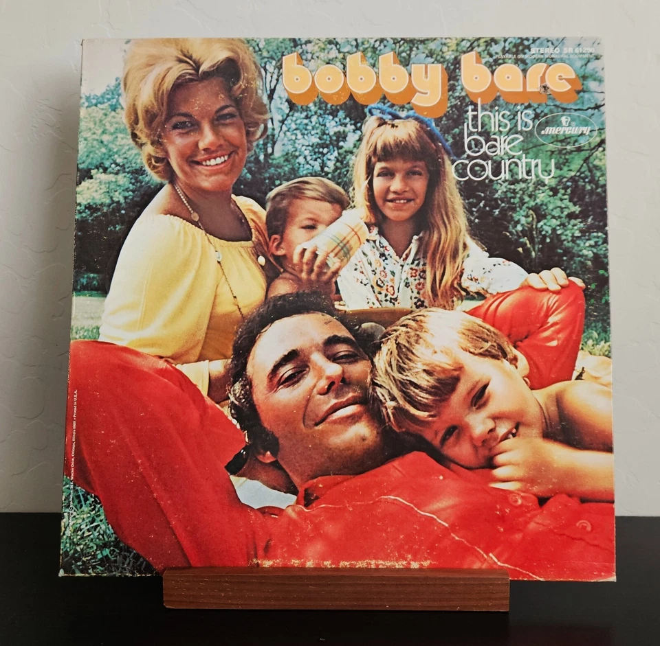 Bobby Bare – This Is Bare Country (Mercury LP) 1971 Country - Image 1 of 1