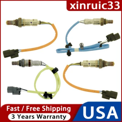 4pc Oxygen Sensor Upstream+Downstream For 2012 2013 2014 Honda Ridgeline 3.5L V6 - Image 1 of 4