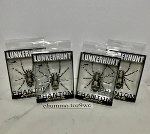 LUNKERHUNT (Lot Of 4) Phantom Spider 2019 ICAST Winner, Bass Fishing! NWT! - Picture 1 of 12
