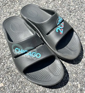 OOFOS Recovery Sandals US Mens Size 7 Womens 8 Special Edition Chicago Marathon - Picture 1 of 8