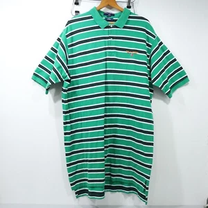 Ralph Lauren Polo Sport Big & Tall Men's Polo Green White READ Classic Core - Picture 1 of 8