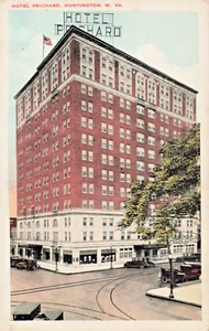 WV Huntington West Virginia-Hotel Pritchard-Cartolina d'epoca 1915 WB (F5) - Foto 1 di 4