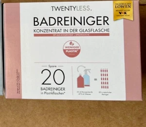 TWENTYLESS Reiniger Bad Konzentrat Set für 20x500ml Fertigmix Restposten.. - Bild 1 von 3