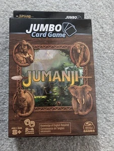 Jumbo card game Jumanji Spin Master Games - Picture 1 of 1