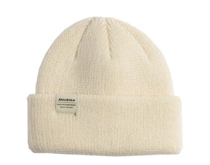 Dickies Thick Knit Beanie Natural/Whitecap Gray WHC202-NWY - Picture 1 of 1