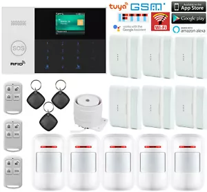 T02 IP WiFi Cloud APP GSM RFID wireless casa sistema allarme sicurezza antifurto - Foto 1 di 12