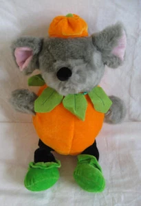 Halloween Ratón Calabaza en Zapatos Verde - 14" - Imagen 1 de 4