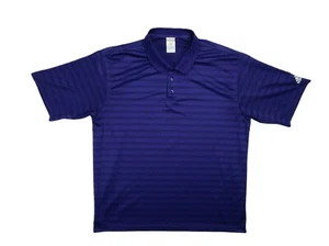 Polo Adidas Climalite Mangas Cortas Para Hombre Talla XL Púrpura Informal Ropa Deportiva - Imagen 1 de 10