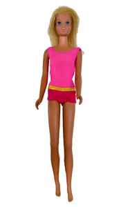 Traje de baño original vintage Barbie Sunset Malibu Francie muñeca Suntan Twist N Turn - Imagen 1 de 16