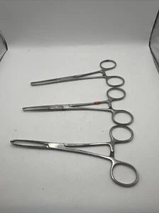 Miltex 16-8 Allis Tissue Forceps Mix Lot Stainless German Ring Locking - Picture 1 of 4