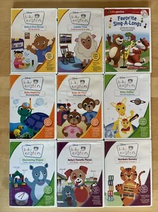 9 DVD Lot Baby Einstein Baby Genius Disney Childrens Homeschool - Picture 1 of 12