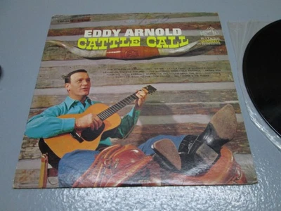 Vintage 1963 Eddy Arnold Cattle Call LP Vinyl Record LSP 2578 VG - Image 1 of 4