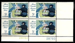 Mary Cassat Plate Block 1966 - Picture 1 of 1
