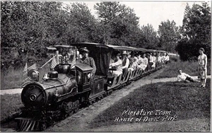 Cartolina in miniatura Train House of David Park Benton Harbor Michigan - Foto 1 di 2