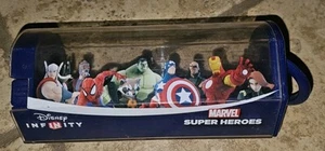 Disney Infinity Disc Case Marvel Super Heroes Theme Blue Avengers Iron Man Hulk - Picture 1 of 1