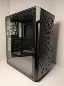 Corsair Icue 220T RGB Airflow Gaming Computer Case Mid-Tower USED TESTED Black - Picture 1 of 9