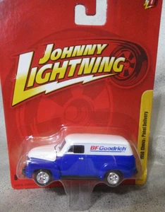 Johnny Lightning Small Card BF Goodrich 1950 Chevy Panel Delivery 1:64 Diecast - Bild 1 von 4