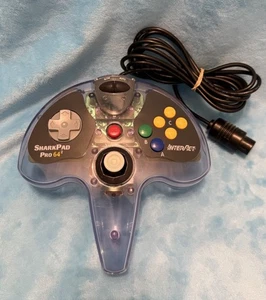 Selten 🔥 InterAct SharkPad Pro 64 Nintendo 64 Clear Controller 🌟 Tight Stick 🌟 - Bild 1 von 13
