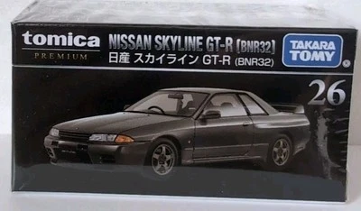 Takara Tomy Tomica Premium No.26 Nissan GT-R (BNR32) Diecast Model Car 1/62 New  - Image 1 of 3