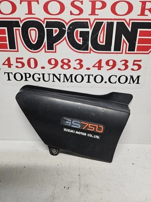 1977 - 1979 SUZUKI GS750E GS750 GS 750 SIDE COVER FRAME PANEL RIGHT 47111-45000 Foto 1 de 4