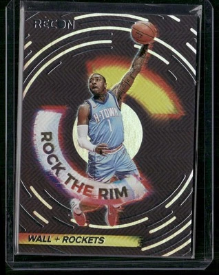 2020-21 Panini Recon #14 John Wall Rock the Rim - Image 1 of 2