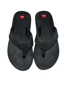 Sandalias Quicksilver para hombre talla 10 chanclas negras - Imagen 1 de 10