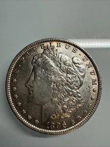1896 P MORGAN SILVER DOLLAR! Nice AU/UNC - Picture 1 of 10