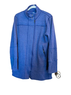 Chaqueta Suéter Title Nine Cremallera Completa Púrpura Talla L CabinCore Exterior Naturaleza Foto 1 de 4